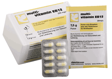 Multivitamin EB12-6 sachets by Chevita Pigeon Product 
