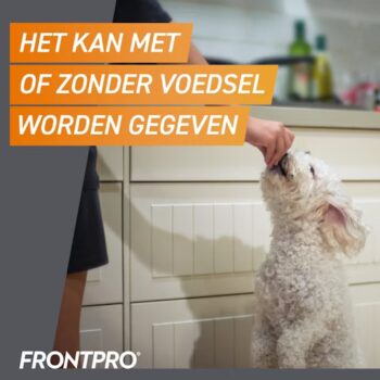 Frontpro met of zonder voedsel
